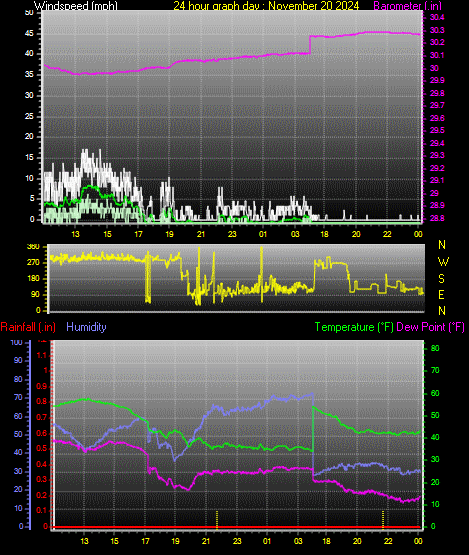 24 Hour Graph for Day 20