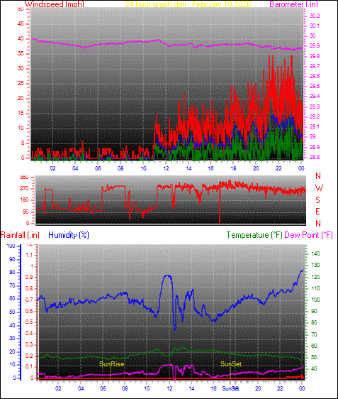 24 Hour Graph for Day 10